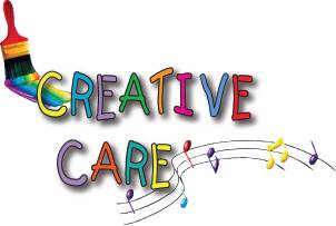 Creative Care colorful paintbrush logo